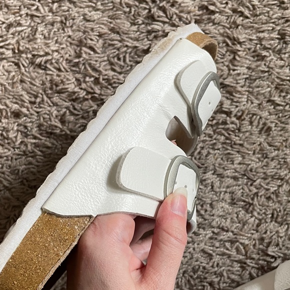 White Cushionaire Sandals - Picture 6 of 6